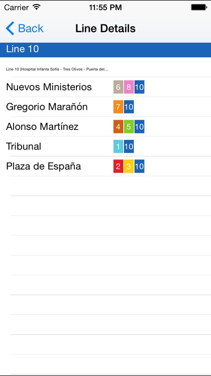 Madrid Metro Route Planner screenshot-3