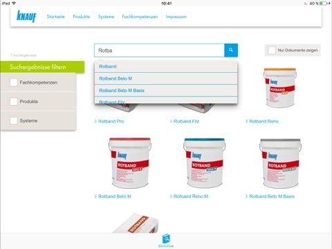 Knauf Infothek screenshot 2