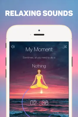 Game screenshot Yoga Moment : Relaxing Sounds HD - White Noise,Oriental Meditation & mindfulness Positive thinking apk