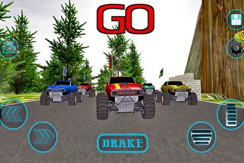 Mini Monster Car Racing screenshot 2