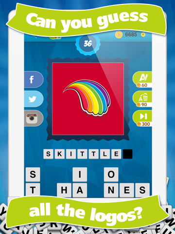Screenshots of Guess Brand Logos - What's the Logo Name? Trivia Quiz Game for iPad