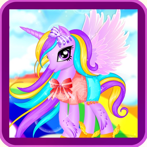 Unicorn Princess Hair Salon iOS App