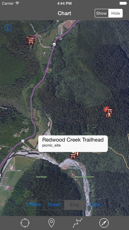 Redwood National Park – GPS Offline Park Map Navigator