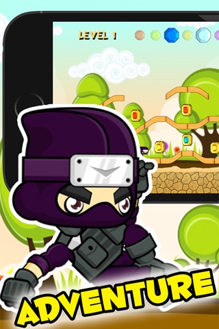 Super ninja adventure Legend Run and Jump Game for kids screenshot 3