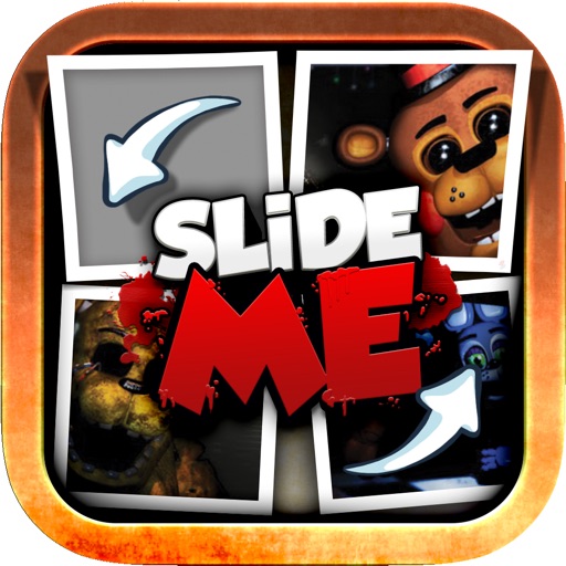 Slide Me Puzzle : Five Night at Freddy’s Picture Characters Quiz Free Games icon