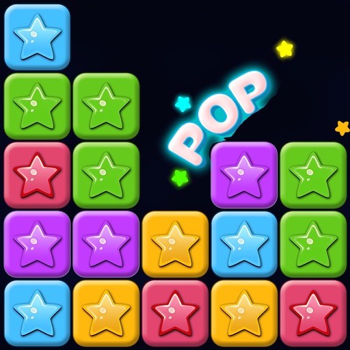 Pop Blast - Link Color Star, Crush Square Mania Icon