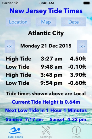 New Jersey Tide Times screenshot 2