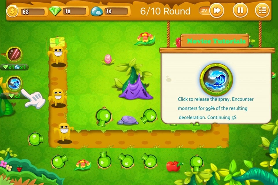 Protect Eggs Defense:Defend with Plants and Cute Monsters Combat screenshot 4