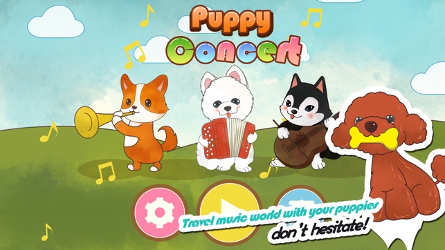 Puppy Concert-Listen to melody & play it on instruments(圖4)-速報App