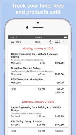 Workbox Invoicing