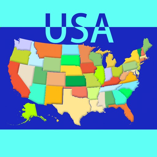 Map Solitaire - USA iOS App