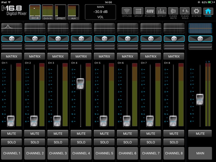 M16.8 Digital Mixer