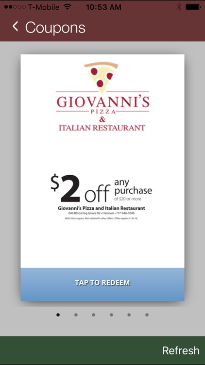 Giovanni's Pizza & Restaurant screenshot-3