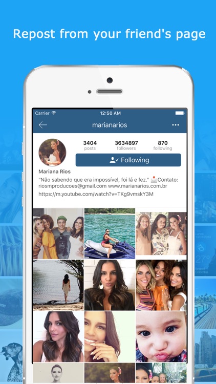 Repost Quick for Instagram - repost photos & videos quickly screenshot-3