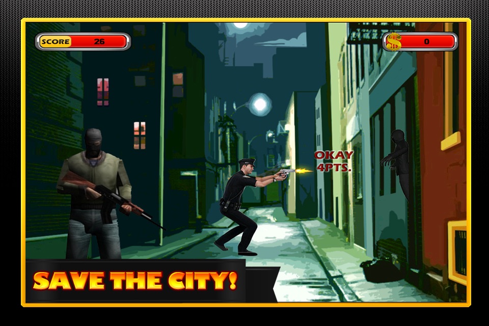 Cops & Robbers Sniper Attack screenshot 3