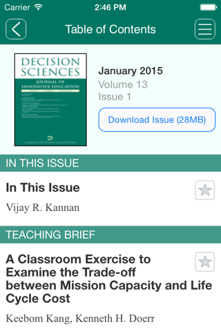 Decision Sciences Journal of Innovative Education screenshot 2
