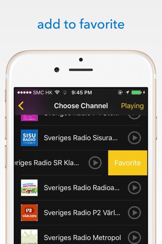 Sweden Radio - The Best 24 hours Sweden Online Radio Stations screenshot 4