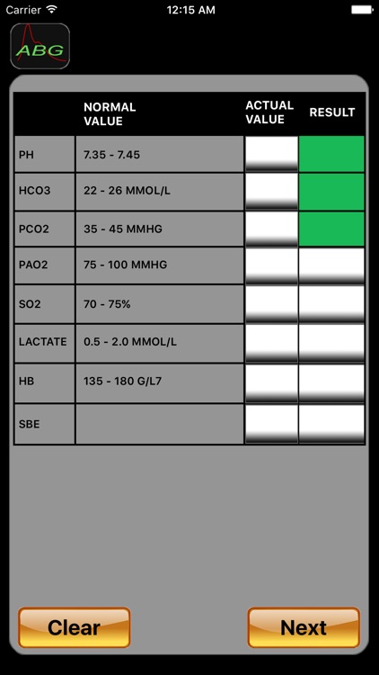 ABG Analyzer