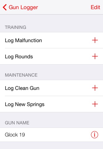 Gun Logger screenshot 2
