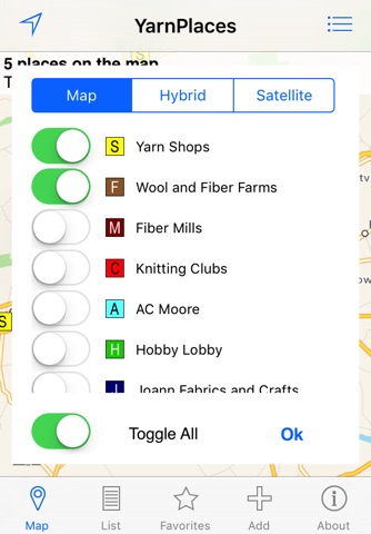 YarnPlaces - Find Yarn Shops screenshot 2