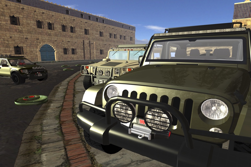 3D Land Mine Truck Parking - Real Army Mine-field Driving Simulator Game FREE screenshot 4
