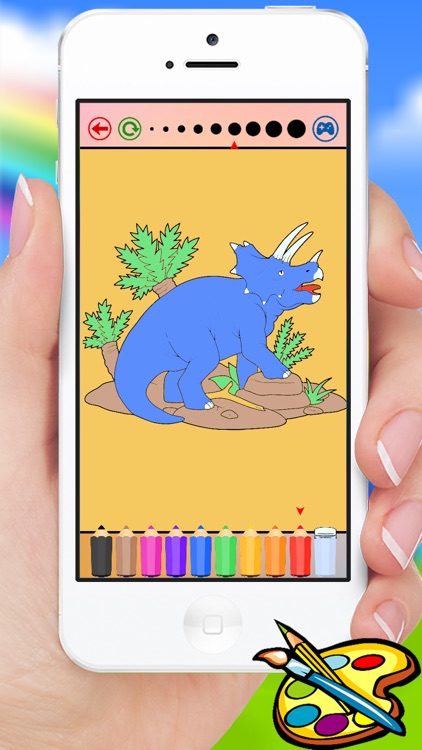 Dinosaur Coloring Book for Kids and kindergarten