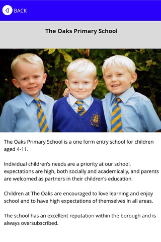 The Oaks Primary School screenshot 2