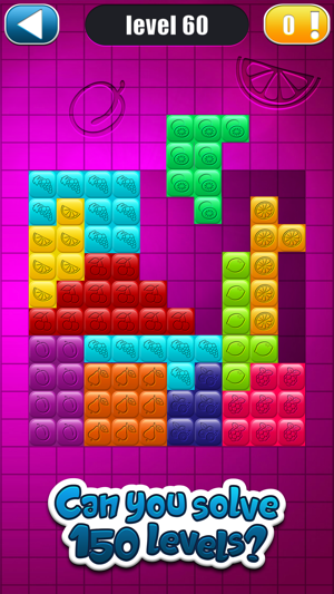水果嵌段拼圖遊戲 – 適合色彩鮮豔塊和解決HD級別大腦訓練(圖3)-速報App