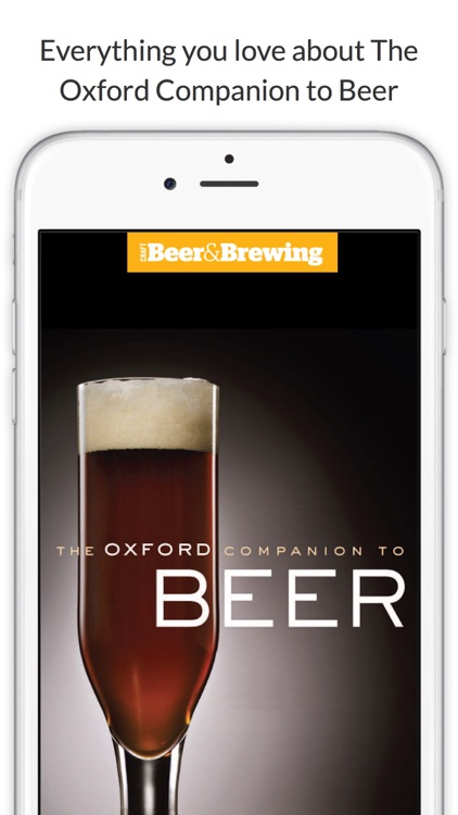 The Oxford Companion to Beer