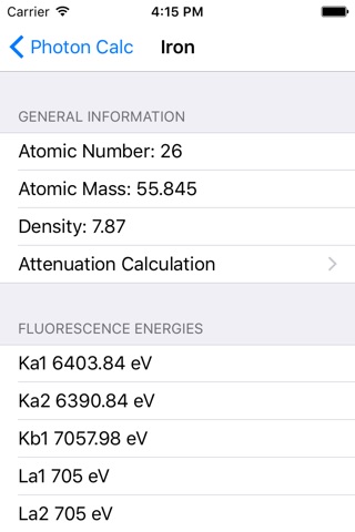 Photon Calc screenshot 2