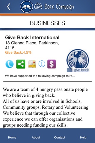 The Give Back Campaign screenshot 3