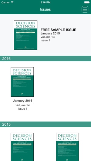 Decision Sciences Journal of Innovative Education(圖3)-速報App