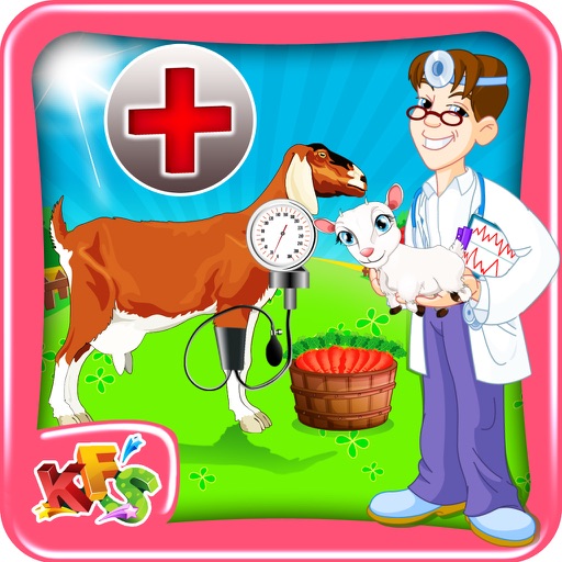 Goat Pregnancy Surgery – Pet vet doctor & hospital simulator game for kids Icon