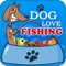 Dog love fishing : Hunting & catch The fish race against time