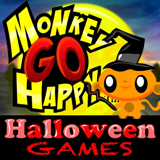 Monkey GO Happy Halloween Games Icon