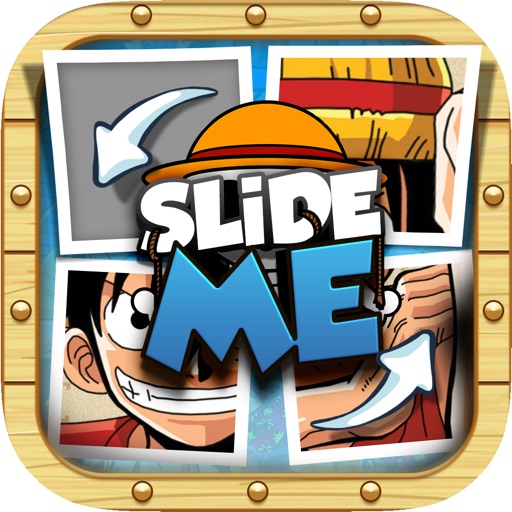 Slide Me Puzzle : Anime Tiles Quiz the Picture One Piece Games icon