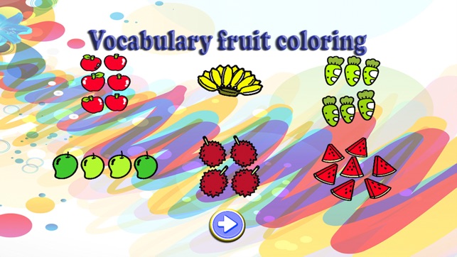 Vocabulary fruit Coloring Book(圖3)-速報App