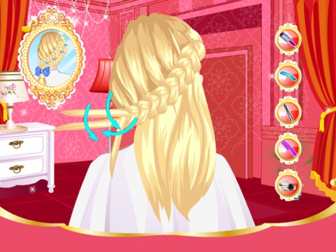 Perfect Braid Hairstyles Hairdresser HD - The hottest hairdresser salon games for girls and kids! screenshot 4