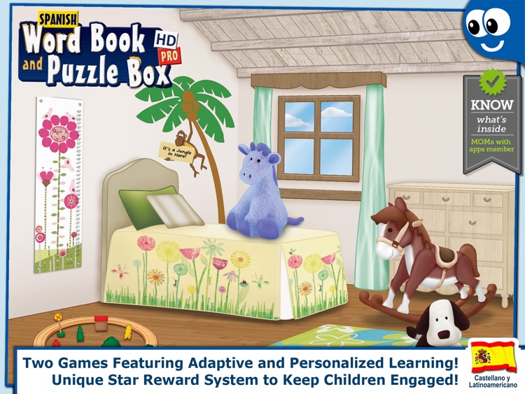 Spanish Words and Puzzles Pro screenshot-0