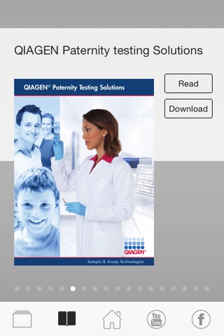 QIAGEN Publications screenshot 2