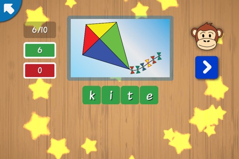 Spelling with Chimpy English - Reading and writing words screenshot 2