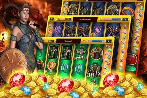 The Warrior Slots : Kingdom Of Gold screenshot 2