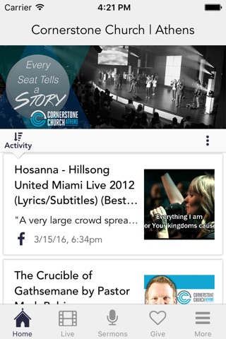 Cornerstone Church | Athens screenshot 2