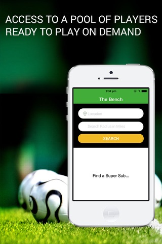Super Sub - Find players, play games, create teams, arrange matches, connect & more. screenshot 4