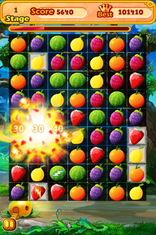 Fruit Planet Match 3 screenshot 4