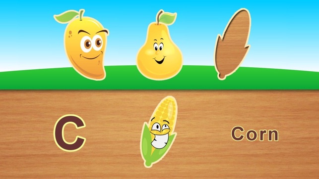 Fruits alphabet for kids - children's preschool learning and(圖2)-速報App