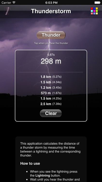 Thunderstorm Calculator screenshot-3