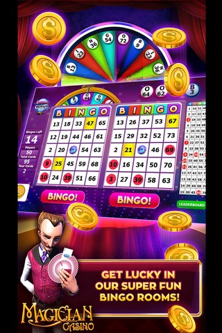 Magician Casino™ - Play Free Slots, Bingo, Poker and More! screenshot 3