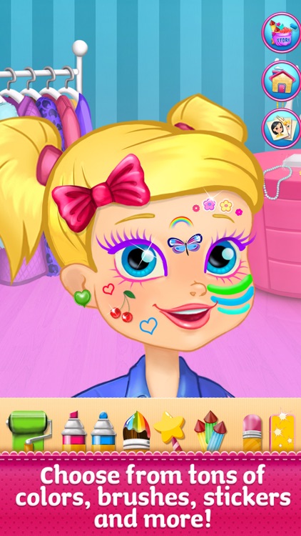 Face Paint Party - Kids Coloring Fun