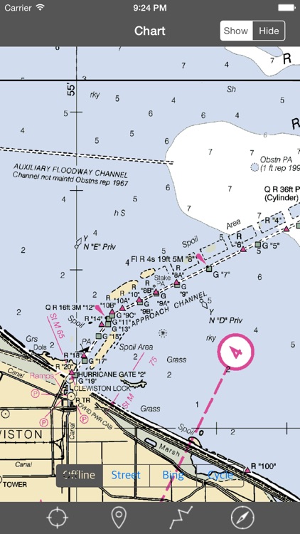 Lake Okeechoobee (Florida) - Raster Nautical Charts
